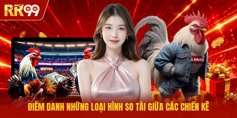 Điểm danh những loại hình so tài giữa các chiến kê